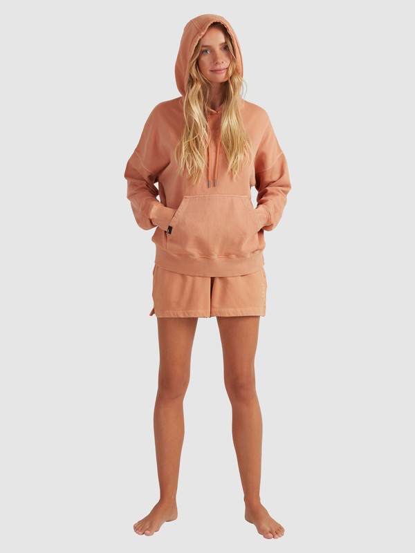 5 Tranquil Days - Sweat à capuche pour Femme Marron URJFT03130 Roxy