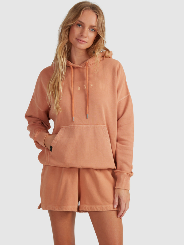 0 Tranquil Days - Sweat à capuche pour Femme Marron URJFT03130 Roxy