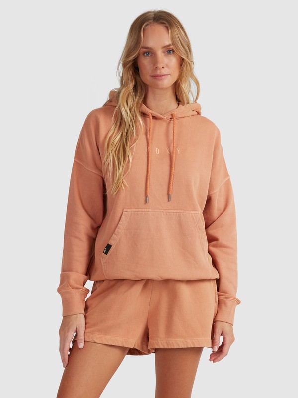 1 Tranquil Days - Sweat à capuche pour Femme Marron URJFT03130 Roxy