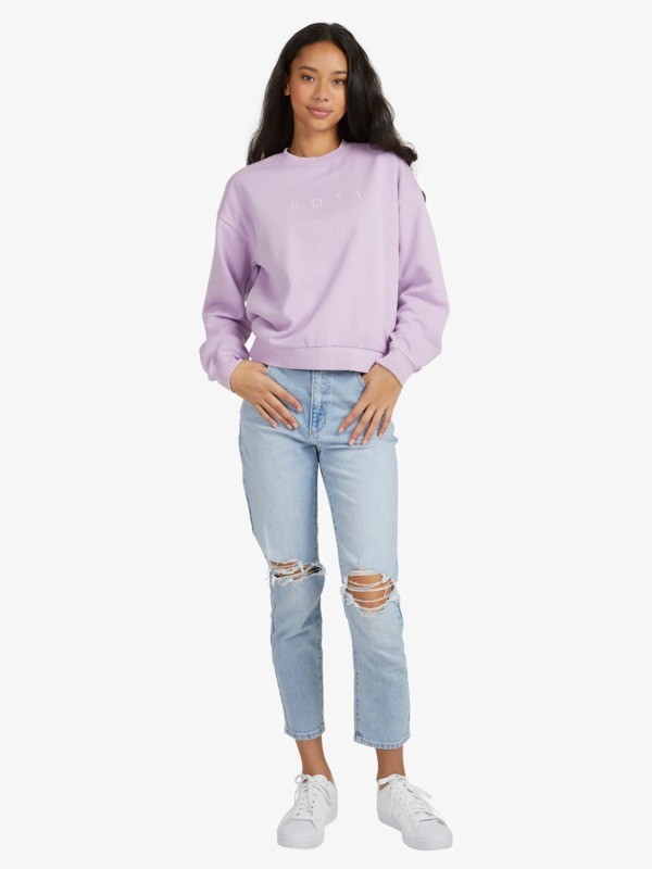 9 Until Daylight - Sweat pour Femme Violet URJFT03142 Roxy