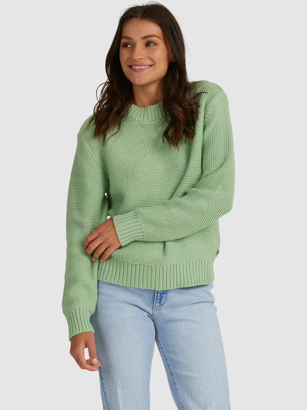 4 Wintergreen - Pull pour Femme Vert URJSW03017 Roxy