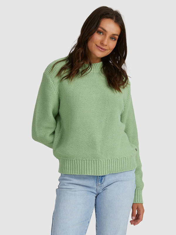 5 Wintergreen - Pull pour Femme Vert URJSW03017 Roxy