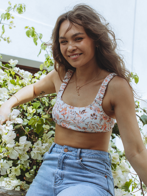 2 Sunset Kiss - Bralette Bikini Top for Women  URJX203008 Roxy