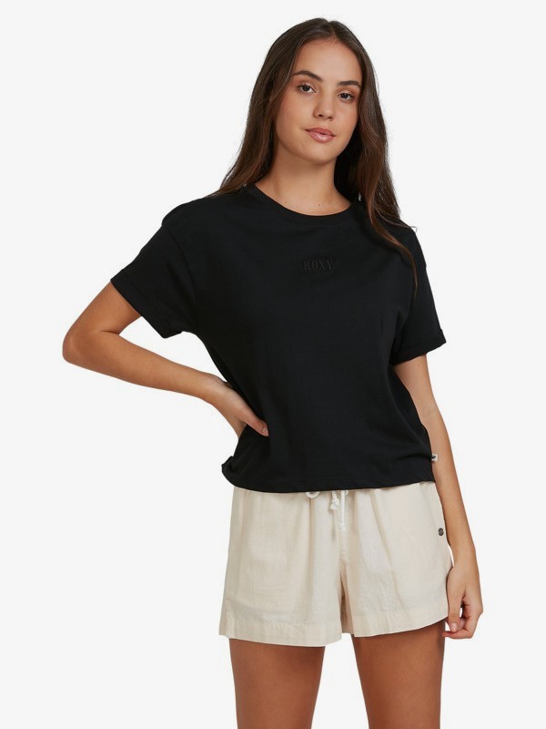 1 Surfing In Sunshine - T-Shirt for Women Black URJZT03623 Roxy