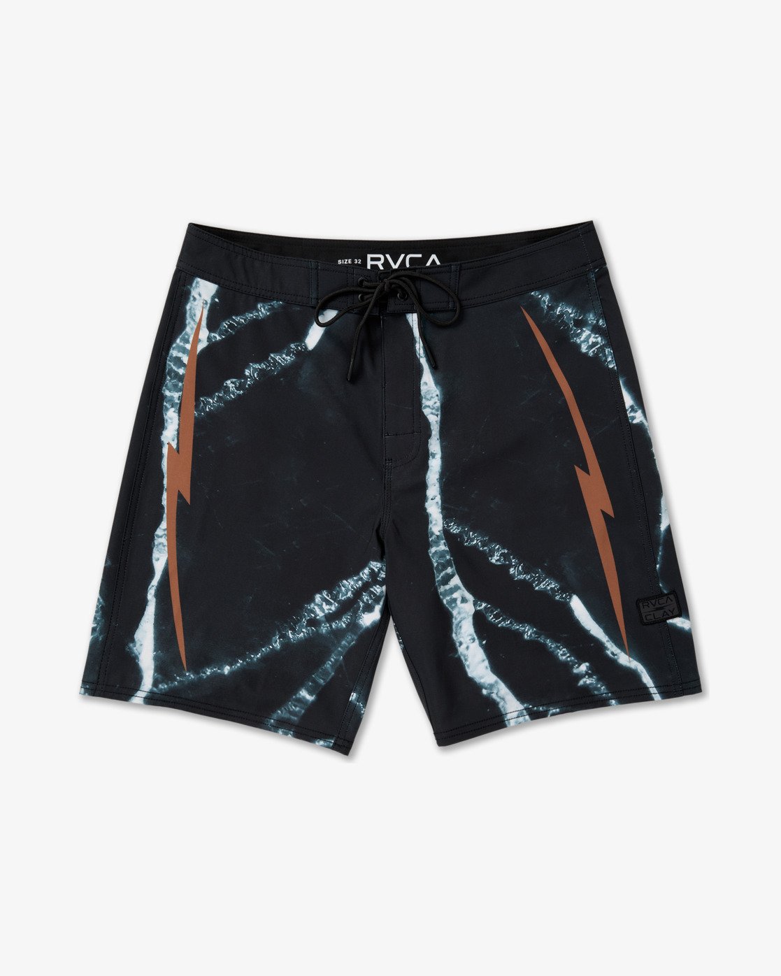 RVCA X Clay - Men's Black Boardshorts | RVCA