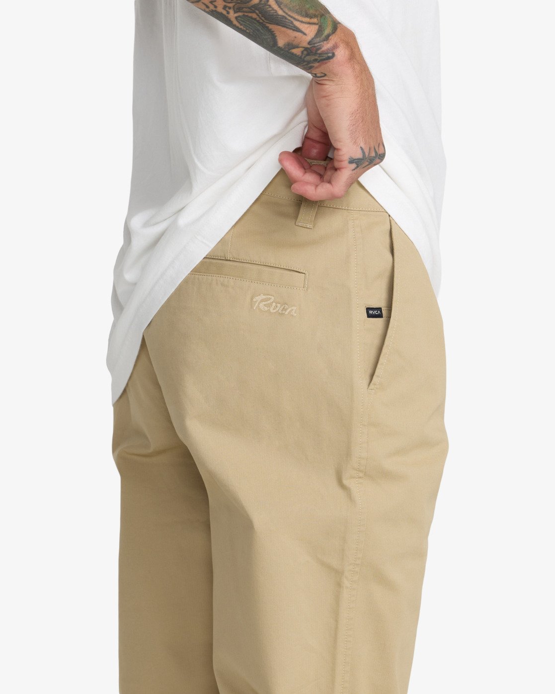 Dayshift Weekend 2 - Men's Brown Chino Trousers | RVCA