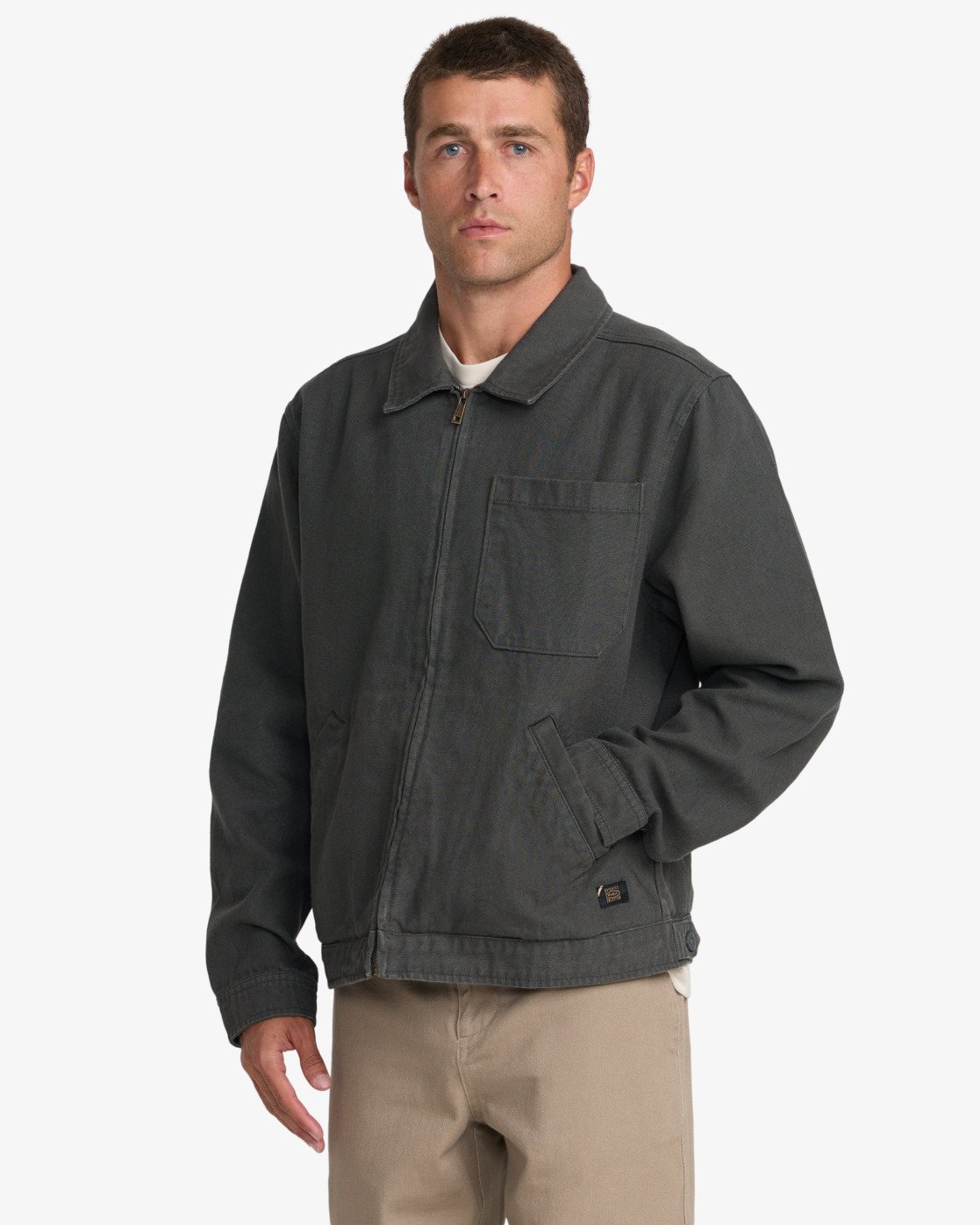 Dayshift 2 - Men's Black Canvas Jacket | RVCA