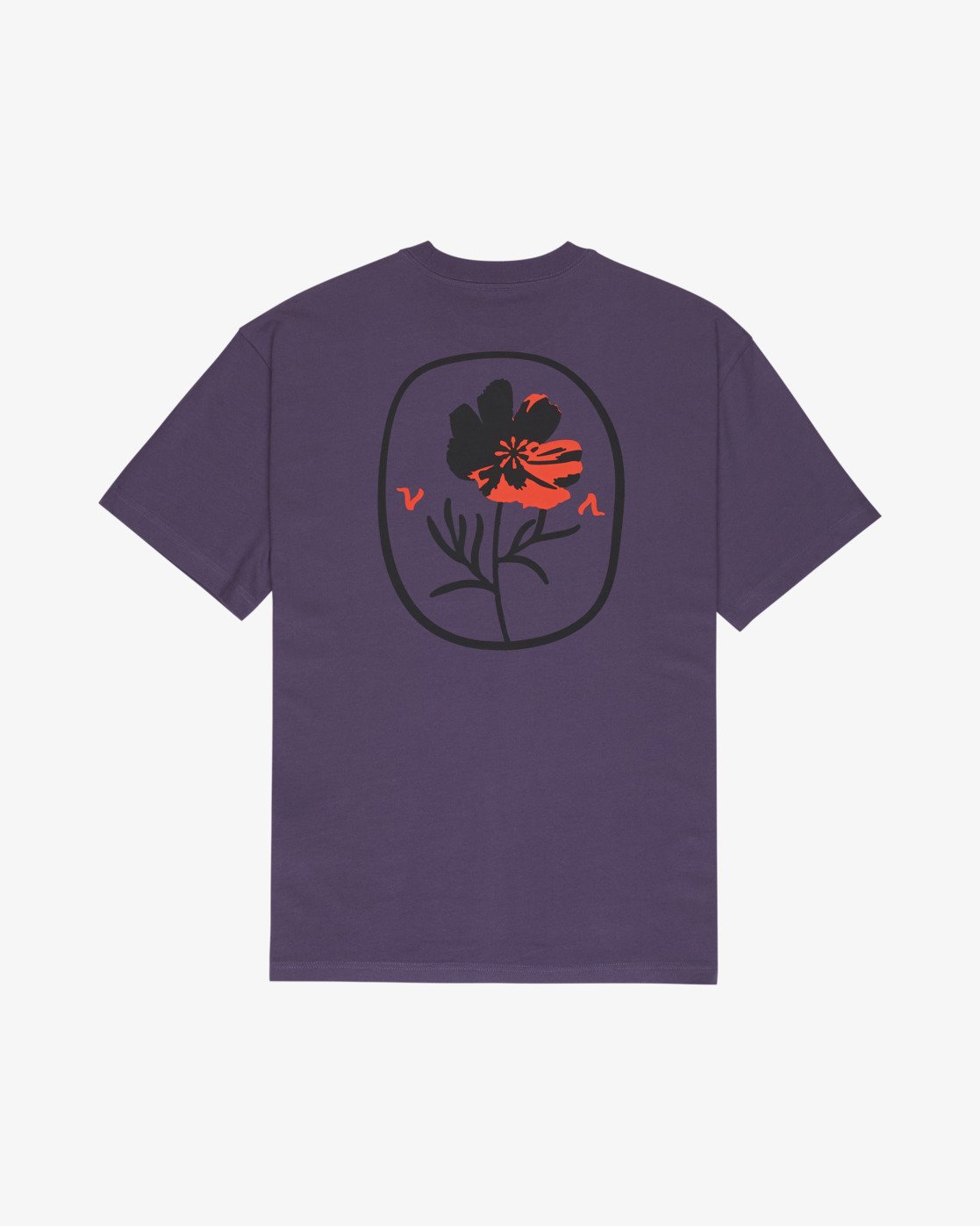 Odai - Men's Purple Short Sleeve T-Shirt | RVCA