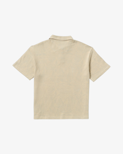 Leaf Lines - Short Sleeve Polo Shirt for Men  23A012501