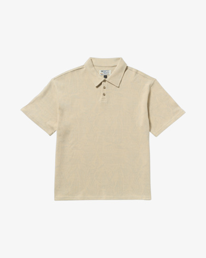 Leaf Lines - Short Sleeve Polo Shirt for Men  23A012501