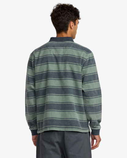 rvca, KSL - Langärmliges Polo-Hemd für Männer, BALSAM GREEN (abg) KSL - Long Sleeve Polo Shirt for Men  23A033504