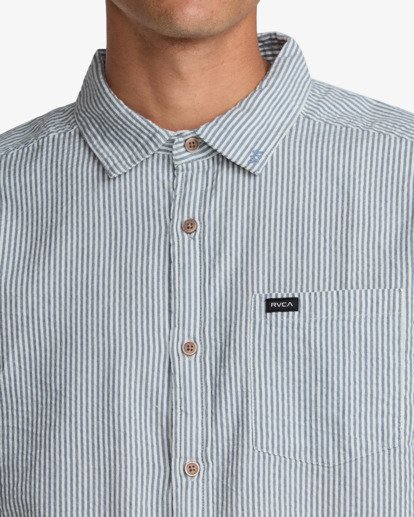 Thatll Do Seersucker - Top for Men  23A041603