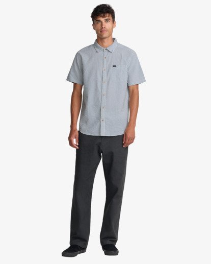 Thatll Do Seersucker - Top for Men  23A041603