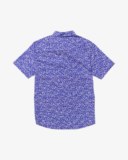 Barba Roses - Short Sleeve Shirt for Men  23A042500