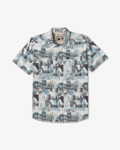 Kauai Block Print Collage  23A042600