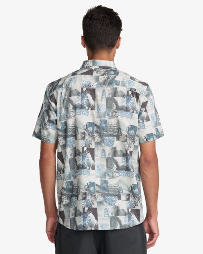 Kauai Block Print Collage  23A042600