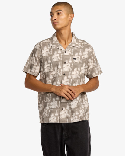 RVCA X Ali Float Sting - Short Sleeve Shirt for Men  23A043515