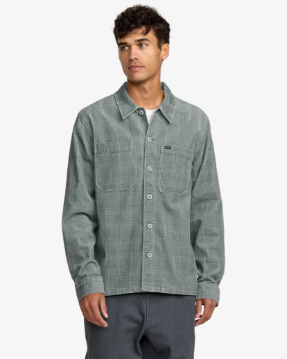 rvca, Adams - Camiciona da Uomo, LEAD (led) Adams - Overshirt for Men  23A053510