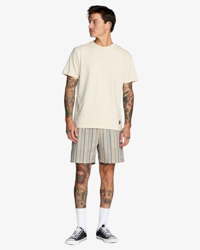 Exotica Seersucker Elastic 17" - Swim Shorts for Men  23A101509