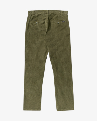 rvca, Weekend Cord - Chinos for Men, FATIGUE (fat) Weekend Cord - Chinos for Men  23A113501