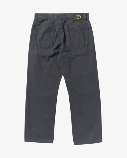 rvca, Dayshift 5 Pocket - Canvas Trousers for Men, GARAGE BLUE (ksd0) Dayshift 5 Pocket - Canvas Trousers for Men  23A113502