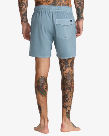 rvca, VA Pigment 16" - Board Shorts for Men, LEAD (led) VA Pigment 16" - Board Shorts for Men  23A251502