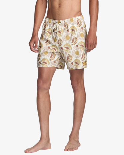 rvca, Exotica Elastic 2 16" - Shorts for Men, NATURAL (nat) Exotica Elastic 2 16" - Shorts for Men  23A252505