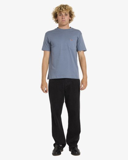 rvca, LA Eye Swirl - Short Sleeves T-Shirt for Men, VINTAGE NAVY (vny) LA Eye Swirl - Short Sleeves T-Shirt for Men  23A351557