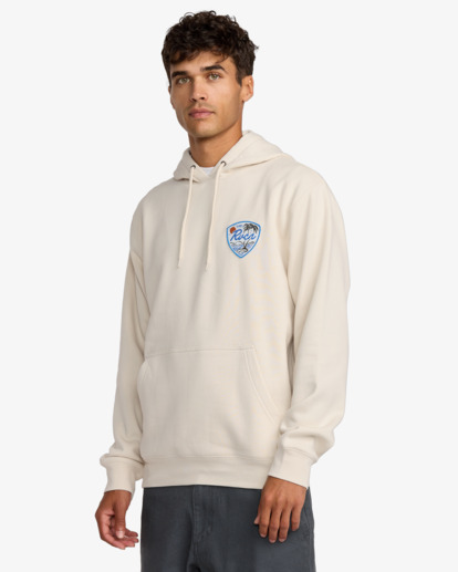 rvca, Current - Kapuzenpulli für Männer, SILVER BLEACH (slb) Current - Hoodie for Men  23A413507
