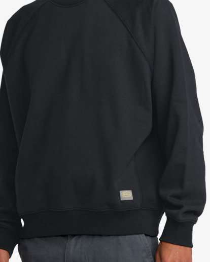 rvca, Dayshift 2 - Sweatshirt für Männer, RVCA BLACK (rvb) Dayshift 2 - Sweatshirt for Men  23A463510