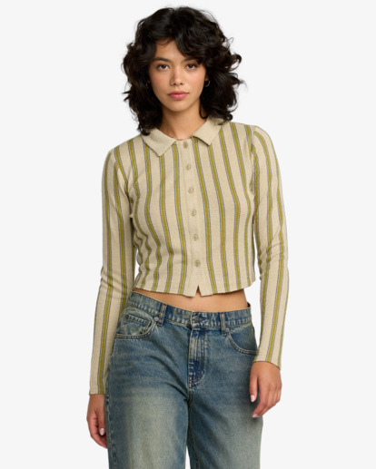 Willow - Long Sleeve Crop Top for Women  23B033509