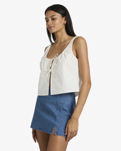 Raya - Tie Front Top for Women  23B041612