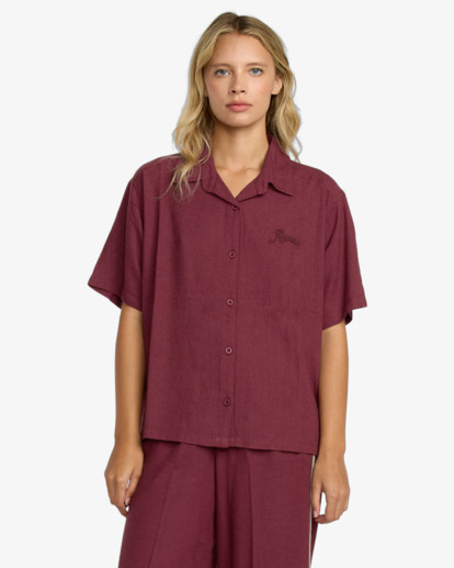 Syd Stripe - Short Sleeve Shirt for Women  23B043505