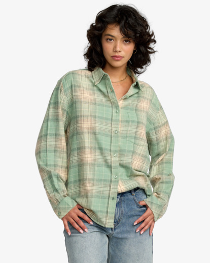 Mabel Flannel - Long Sleeve Shirt for Women  23B053504