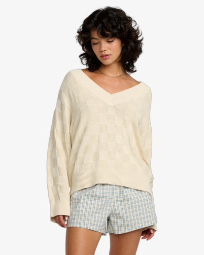 Harmony V Neck - Jumper for Women  23B073507