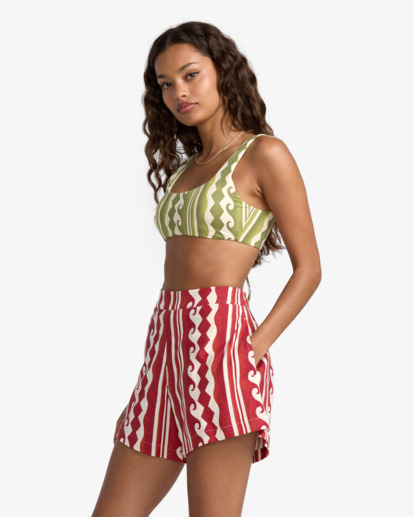 rvca, Casey - Shorts for Women, PEPPER RED (ppr) Casey - Shorts for Women  23B092503