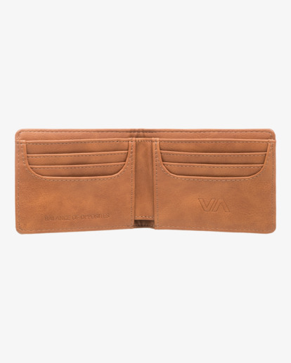 rvca, Coin Flip - Wallet, TAN (tan) Coin Flip - Wallet  23D603501