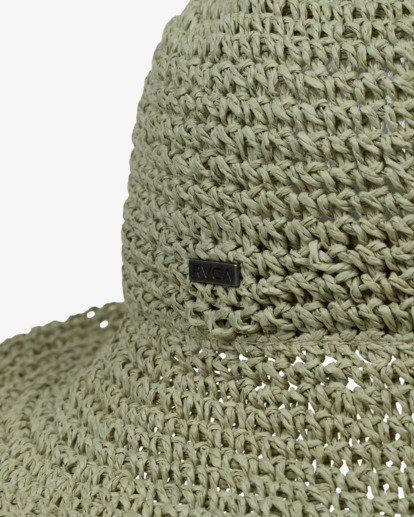 rvca, Mesa - Straw Hat for Women, GREEN TEA (grt) Mesa - Straw Hat for Women  23E551505