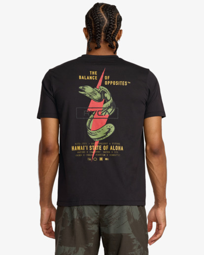 rvca, Shock Squad - T-Shirt à manches courtes pour Homme, BLACK (blk) Shock Squad - Short Sleeve T-Shirt for Men  23MS433562