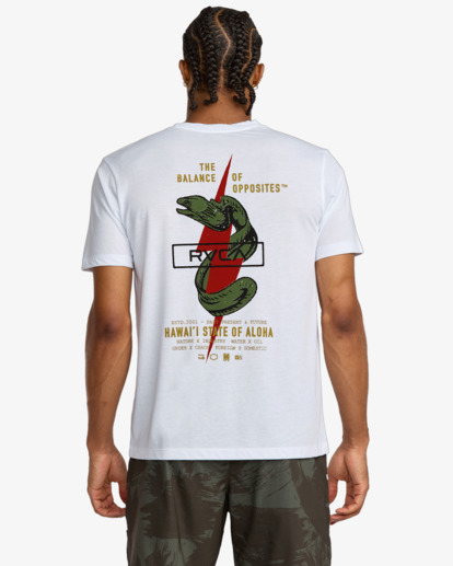 rvca, Shock Squad - Short Sleeve T-Shirt for Men, WHITE (wht) Shock Squad - Short Sleeve T-Shirt for Men  23MS433562
