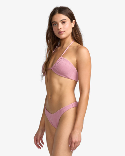 rvca, Chevy Grooves - Bandeau-Bikinioberteil für Frauen, AMETHYST SMOKE (ams) Chevy Grooves - Bandeau Bikini Top for Women  23O121521