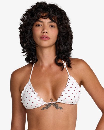 Dot - Triangle Bikini Top for Women  23O142613