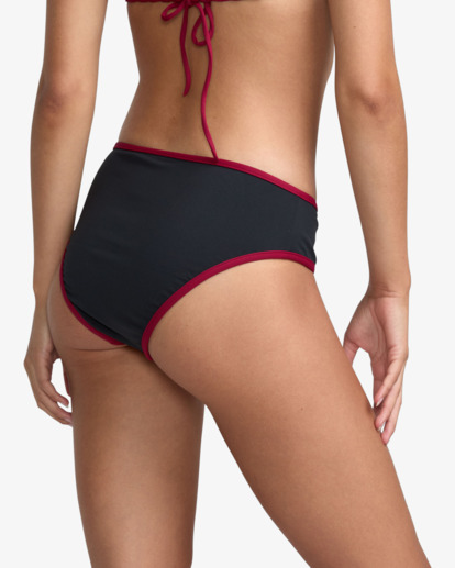 rvca, Aren Bound - Bas de bikini Shorty pour Femme, BLACK (blk) Aren Bound - Shorty Bikini Bottoms for Women  23O222503