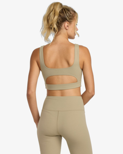 Va Square Neck - Medium Support Sports Bra for Women  23WS021506