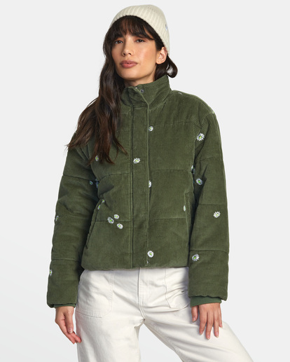 Eezeh Embroidered - Puffer Jacket for Women  AVJJK00183