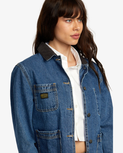 Recession - Denim Chore Jacket for Women  AVJJK00188