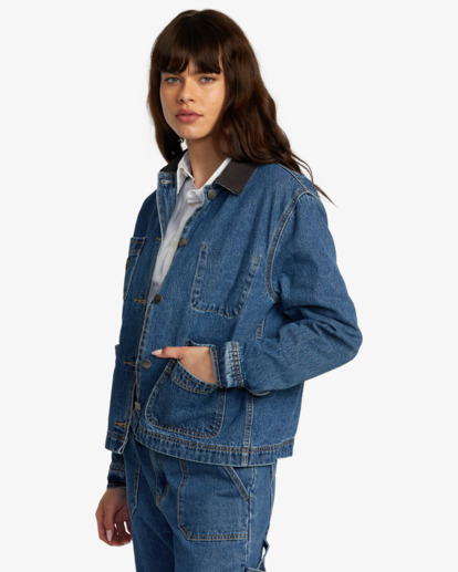 Recession - Denim Chore Jacket for Women  AVJJK00188