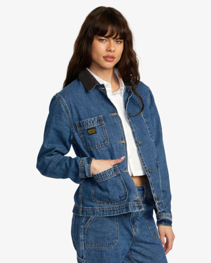 Recession - Denim Chore Jacket for Women  AVJJK00188