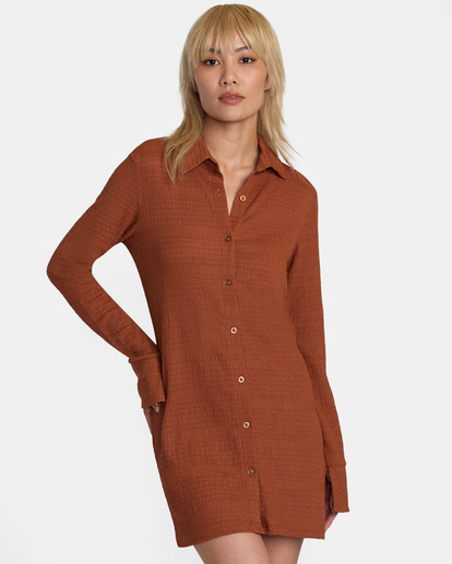 Sundae  - Shirt Dress for Women  AVJKD00216