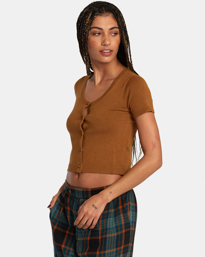 Float - Knitted Crop Top for Women  AVJSW00180